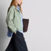 Leichte, geraffte Jacke