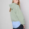 Leichte, geraffte Jacke