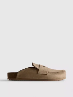 Loafer-Clog-Sandalen