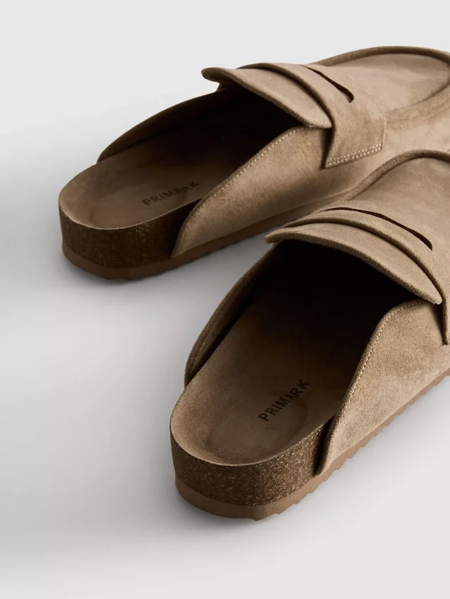 Loafer-Clog-Sandalen
