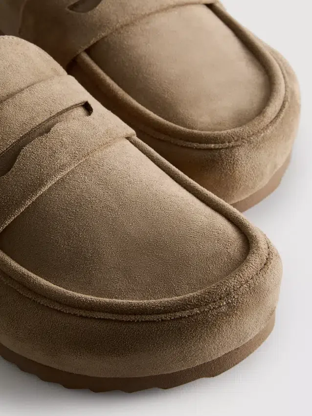 Loafer-Clog-Sandalen