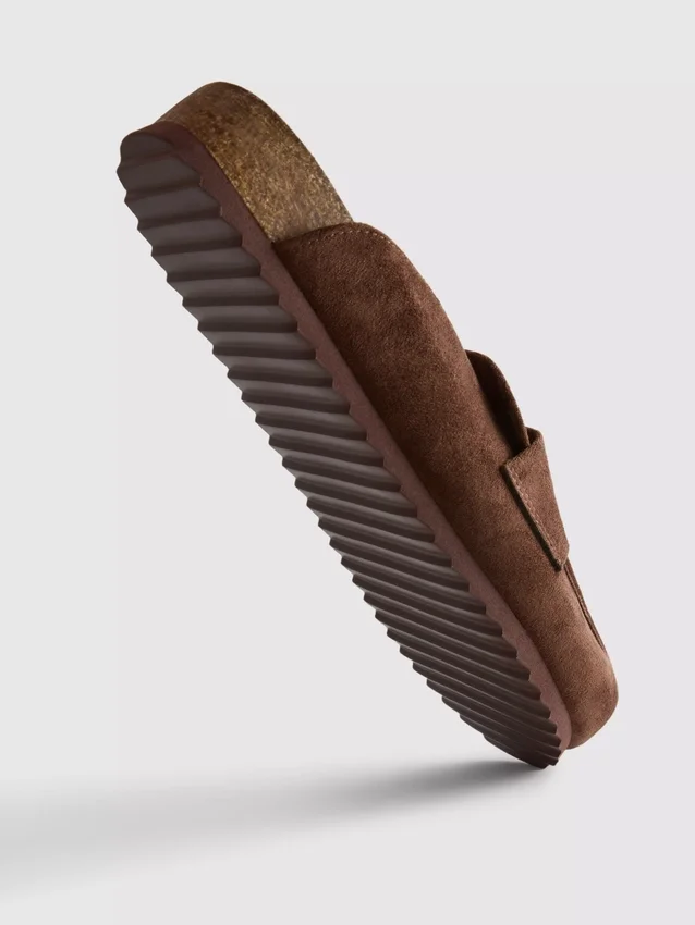 Loafer-Clog-Sandalen