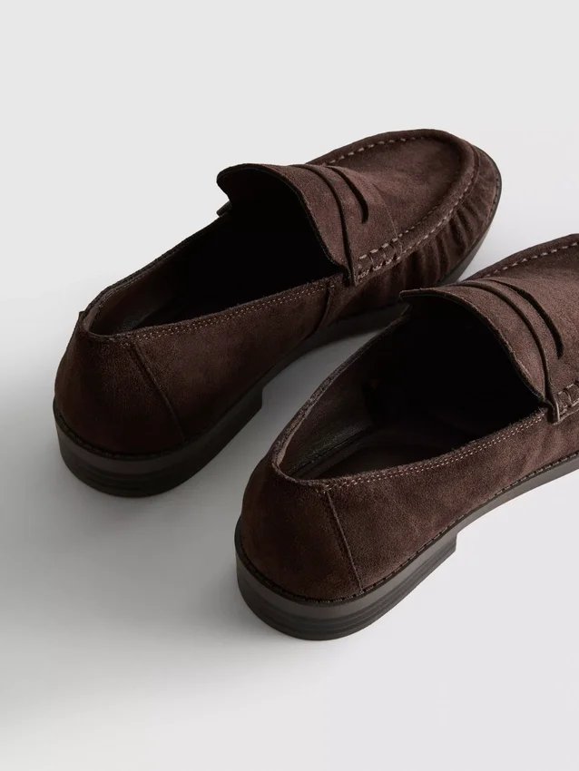 Loafer mit Rüschen