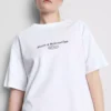 Locker sitzendes Active-T-Shirt aus Baumwolle mit Grafikprint