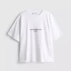 Locker sitzendes Active-T-Shirt aus Baumwolle mit Grafikprint