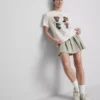 Locker sitzendes Gorillaz-Musik-T-Shirt mit Grafikprint