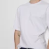 Locker sitzendes Kurzarm-T-Shirt