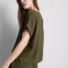 Locker sitzendes T-Shirt mit Rundhalsausschnitt und guter Luftzirkulation