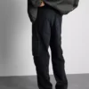 Lose Cargo-Jeans mit mittlerer Leibhöhe
