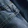 Lose Cargo-Jeans mit mittlerer Leibhöhe