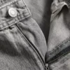 Lose Cargo-Jeans mit mittlerer Leibhöhe