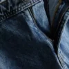 Lose Cargo-Jeans mit mittlerer Leibhöhe