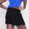 Lounge-Shorts aus Baumwolle mit geschlitztem Saum