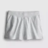 Lounge-Shorts aus Baumwolle mit geschlitztem Saum