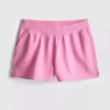 Lounge-Shorts aus Baumwolle mit geschlitztem Saum