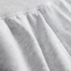 Lounge-Shorts aus Baumwolle mit geschlitztem Saum