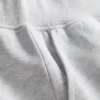 Lounge-Shorts aus Baumwolle mit geschlitztem Saum