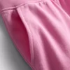 Lounge-Shorts aus Baumwolle mit geschlitztem Saum
