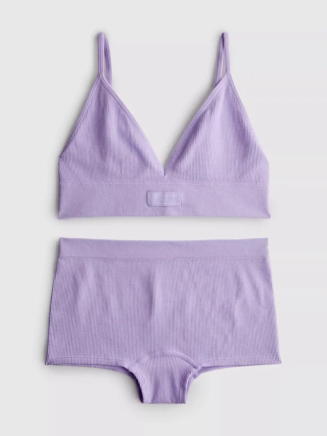«Love to Lounge» – nahtloses Unterwäsche-Set für Shorts