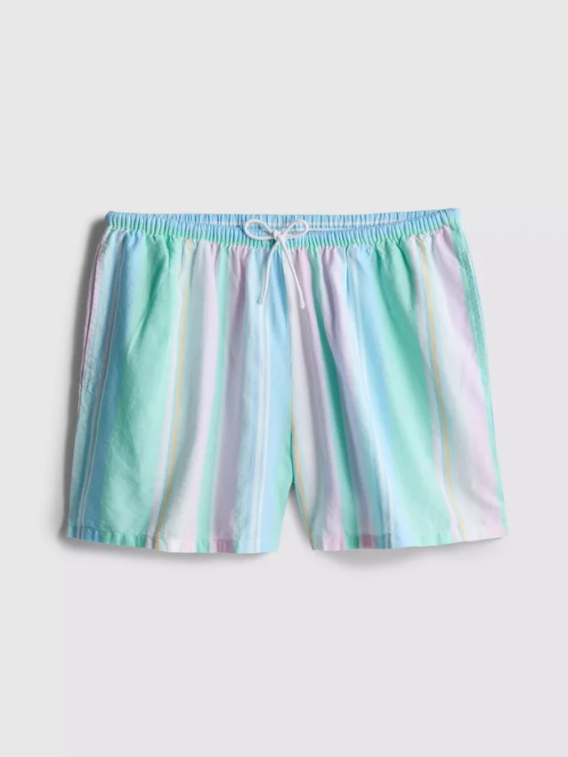 «Love to Lounge» – Pastellfarbene Schlafanzug-Shorts aus Baumwolle
