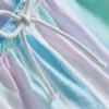 «Love to Lounge» – Pastellfarbene Schlafanzug-Shorts aus Baumwolle