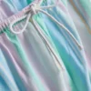 «Love to Lounge» – pastellfarbene Schlafanzughose mit geradem Bein