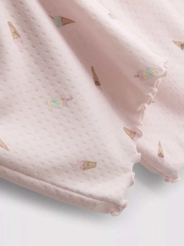 «Love to Lounge»-Schlafanzughose mit Eiscreme-Motiv