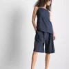 Lässige Bermudashorts mit Struktur