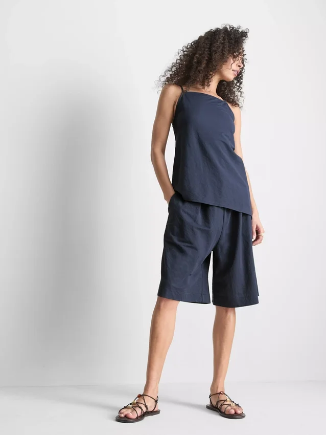 Lässige Bermudashorts mit Struktur