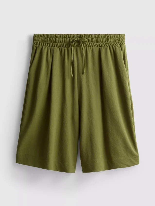 Lässige Bermudashorts mit Struktur
