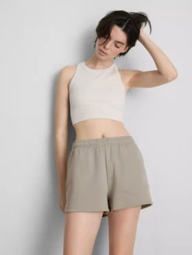 Lässige Freizeitshorts mit hohem Baumwollanteil