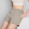Lässige Freizeitshorts mit hohem Baumwollanteil