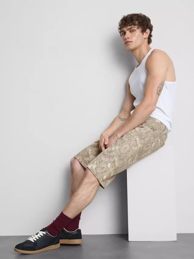 Lässige Jeans-Shorts
