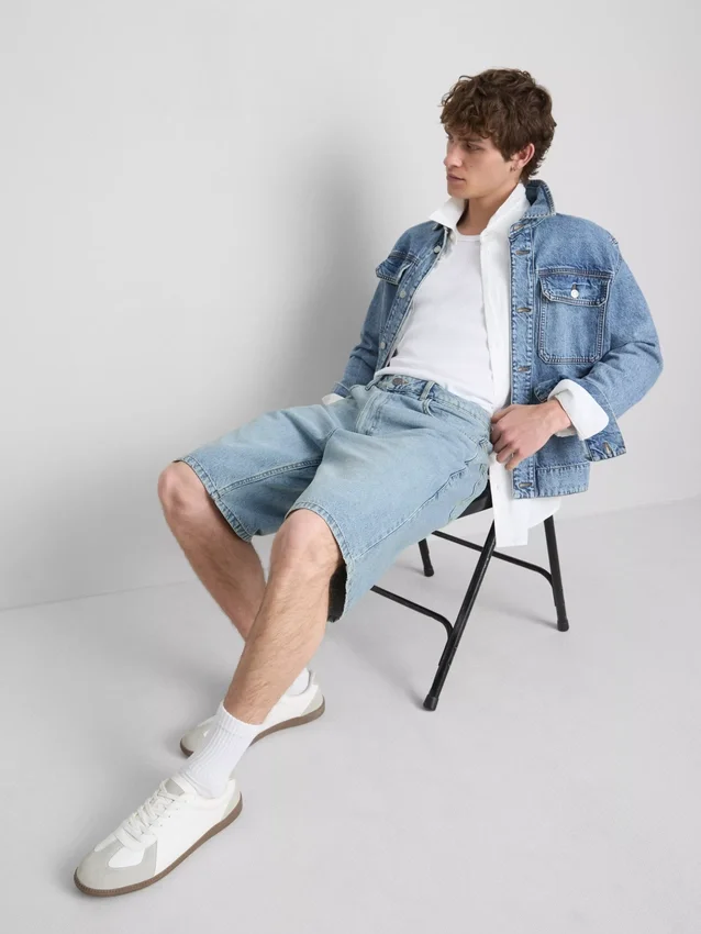 Lässige Jeans-Shorts