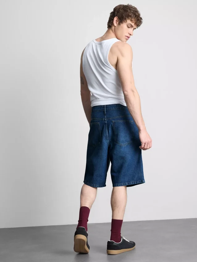 Lässige Jeans-Shorts
