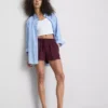 Lässige Shorts aus Baumwolle mit Kordelzug