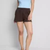 Lässige Shorts aus Baumwolle mit Kordelzug