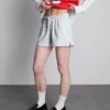 Lässige Shorts aus Baumwolle mit Kordelzug