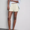 Lässige Shorts aus Baumwolle mit Kordelzug