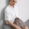 Lässige Shorts aus Baumwolle mit Kordelzug