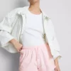 Lässige Shorts aus Baumwolle mit Kordelzug