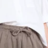 Lässige Shorts aus Baumwolle mit Kordelzug
