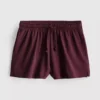 Lässige Shorts aus Baumwolle mit Kordelzug