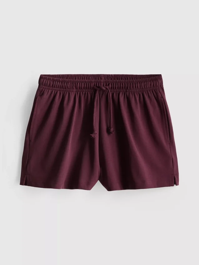 Lässige Shorts aus Baumwolle mit Kordelzug