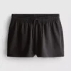 Lässige Shorts aus Baumwolle mit Kordelzug