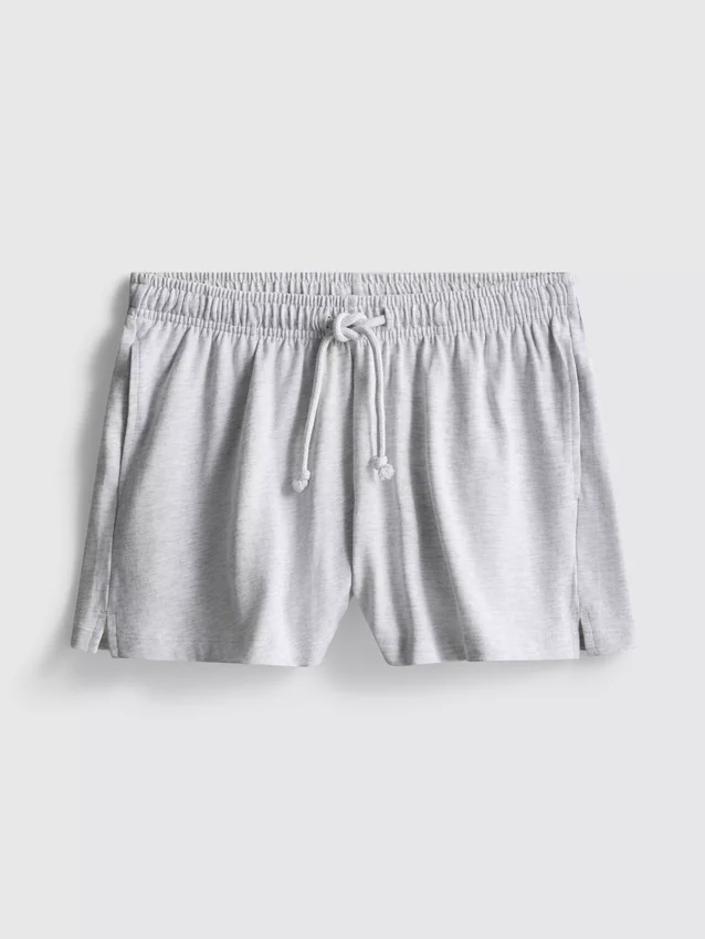 Lässige Shorts aus Baumwolle mit Kordelzug