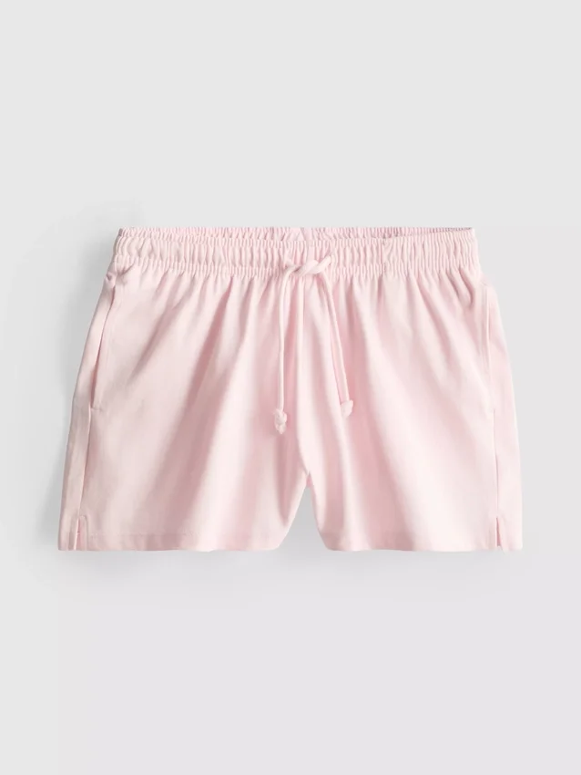 Lässige Shorts aus Baumwolle mit Kordelzug