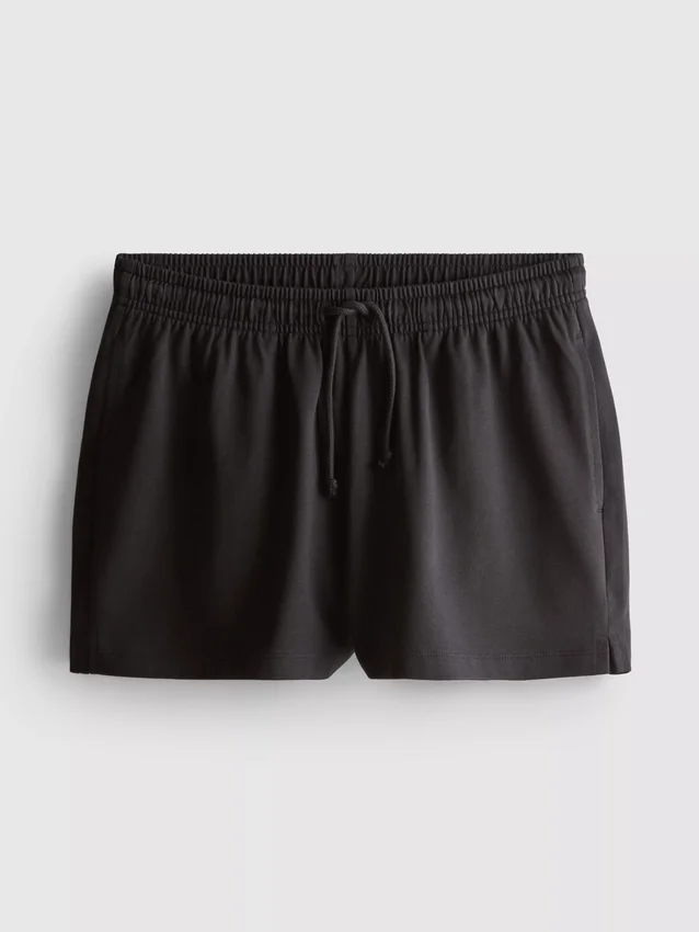 Lässige Shorts aus Baumwolle mit Kordelzug