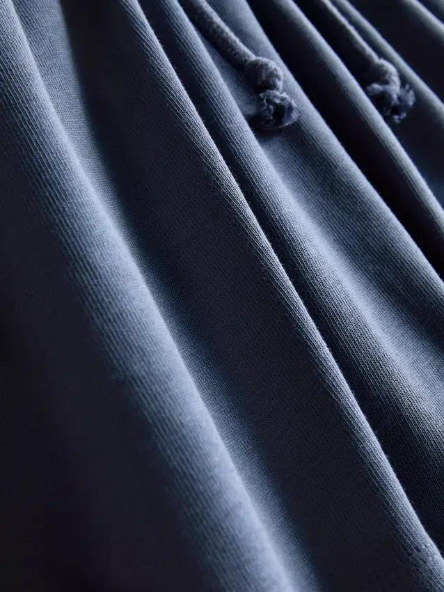 Lässige Shorts aus Baumwolle mit Kordelzug