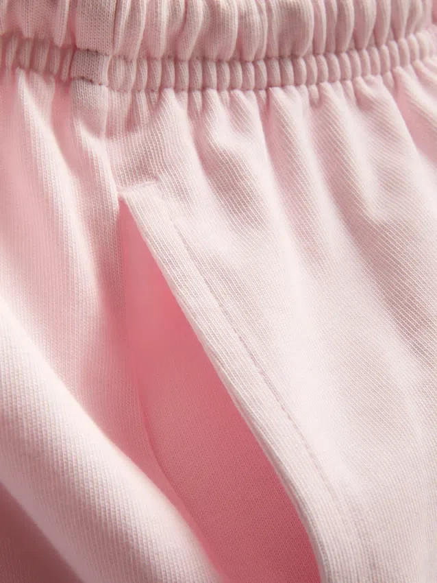Lässige Shorts aus Baumwolle mit Kordelzug